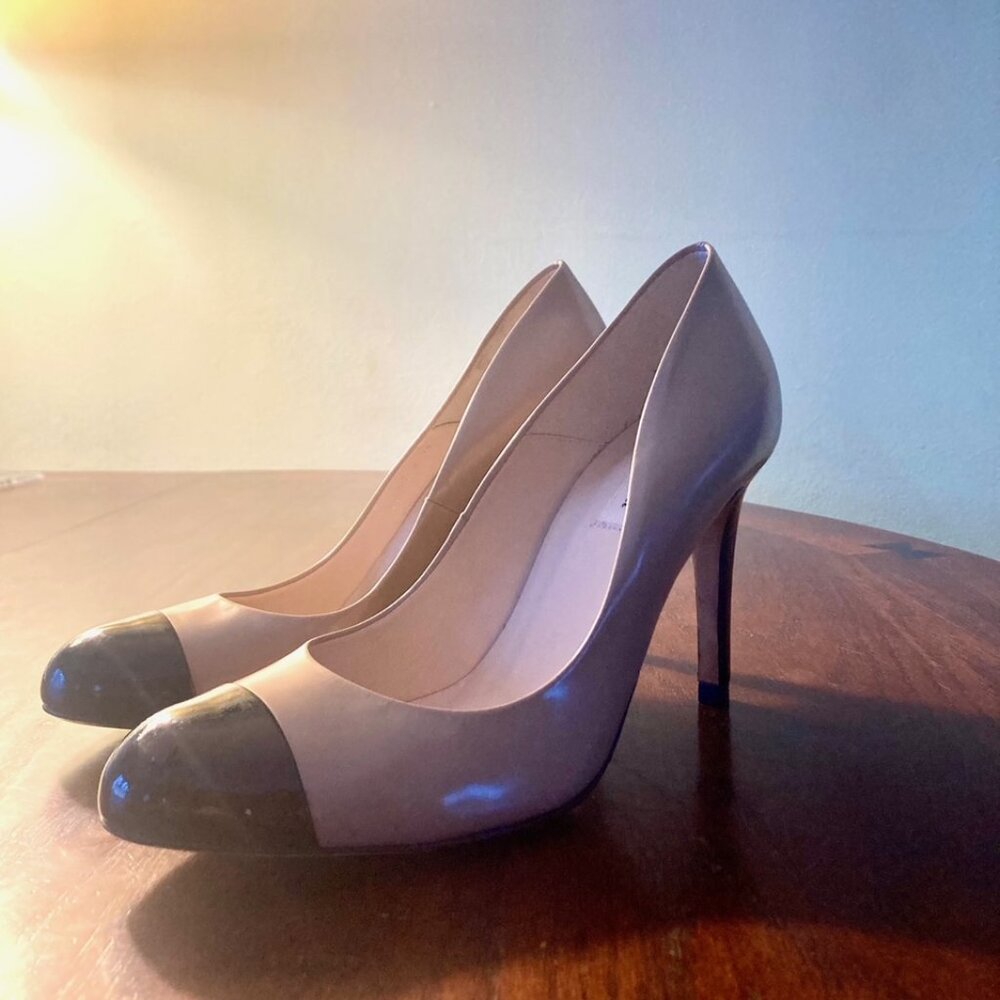 Classic LK Bennett Toe Cap Pumps, size 8.5 US (39 EU)